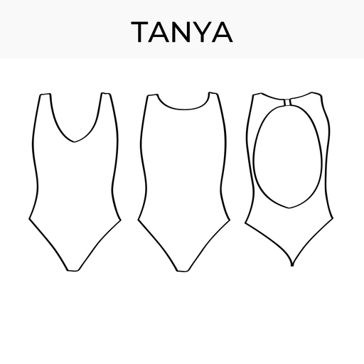 Swimsuit pattern Tanya