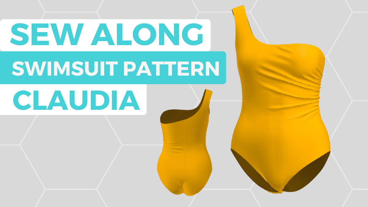 Pattern Design Swimsuit Sew Along Swimsuit Pattern Claudia - Bikini Design Club