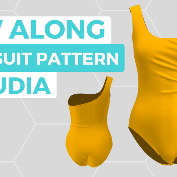 Sew Along Swimsuit Pattern Claudia -  Bikini Design Club