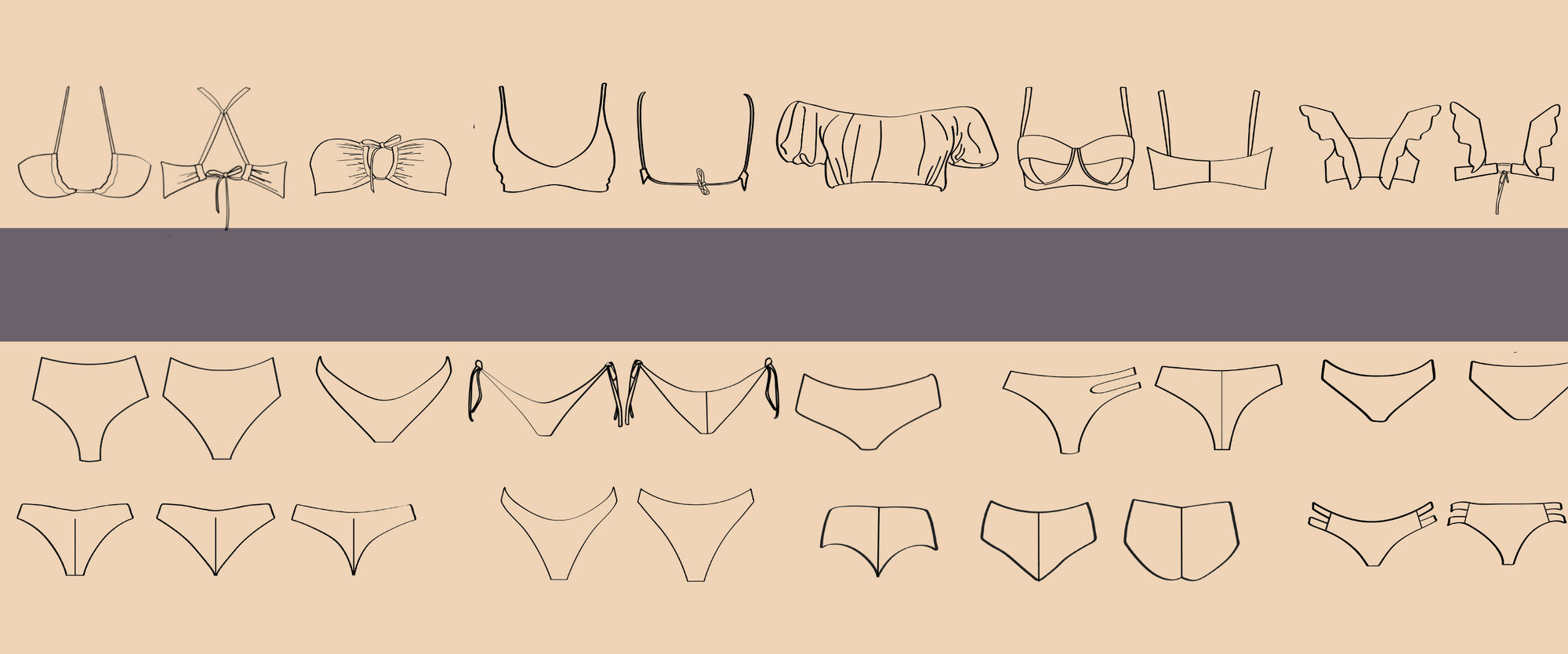 Bikini Sewing Patterns, DIY bikini