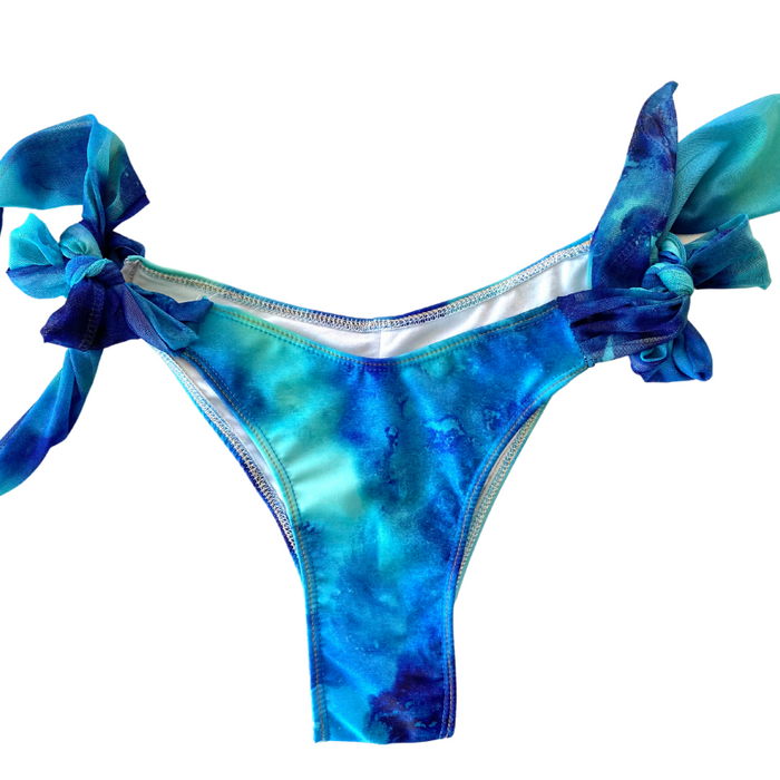 DIY Tie-side Low Rise Thong Bikini PDF Sewing Pattern 