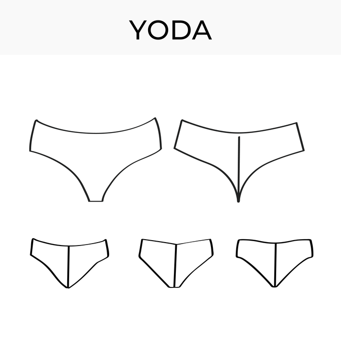 Bikini bottom pattern Yoda