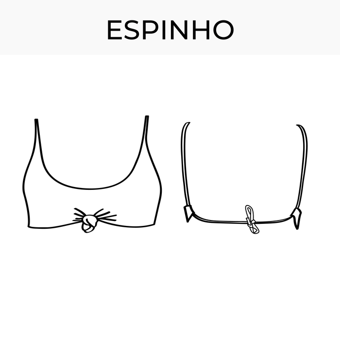 Bikini pattern top Espinho