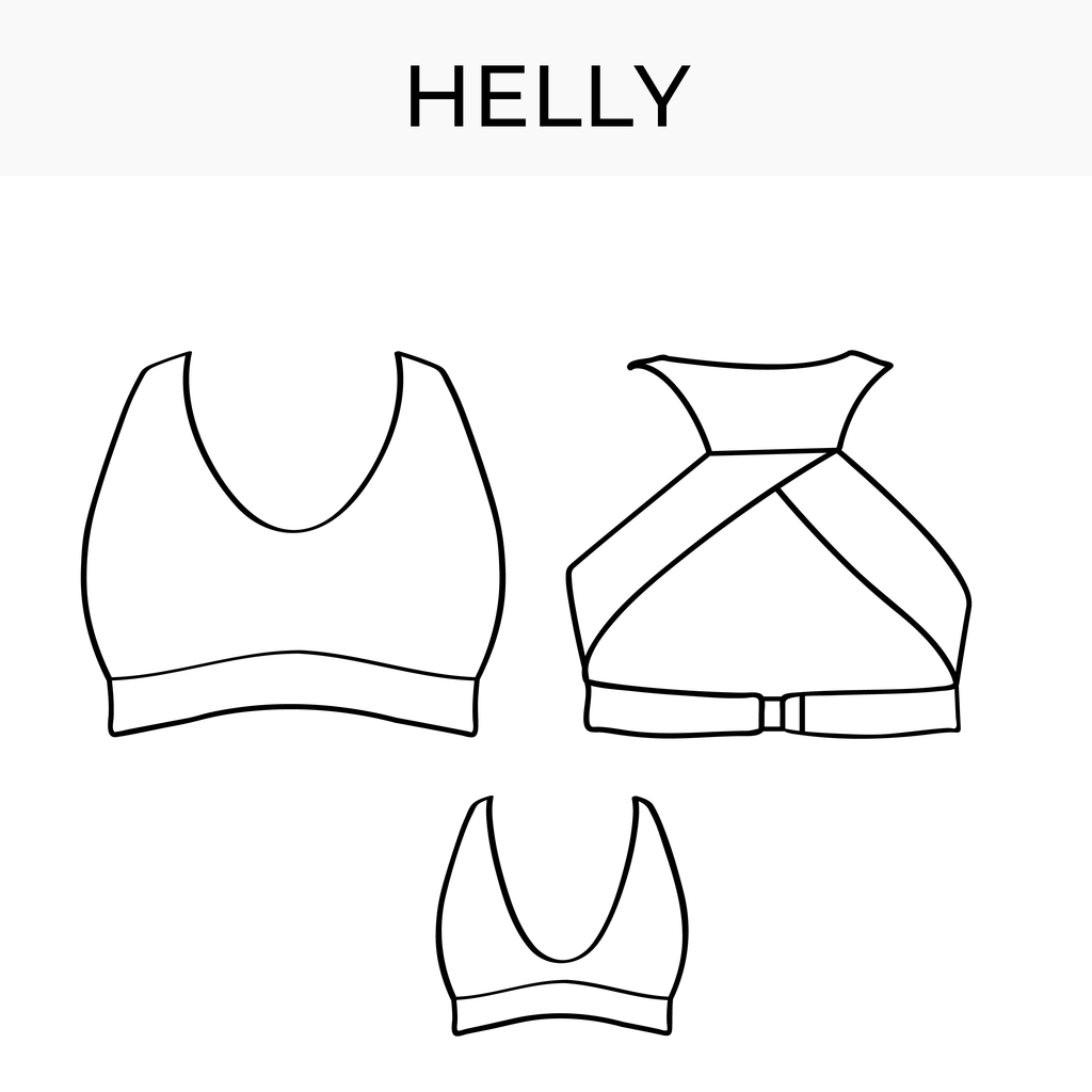 Bikini pattern top Helly