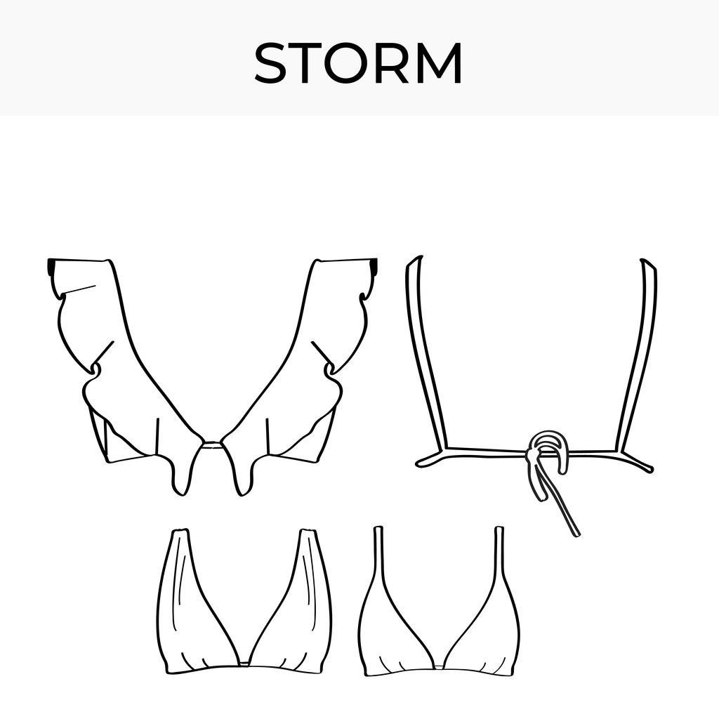 Bikini Tops Patterns - DIY bikini - Bikini Design Club