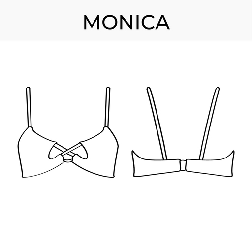 Bikini Pattern top Monica