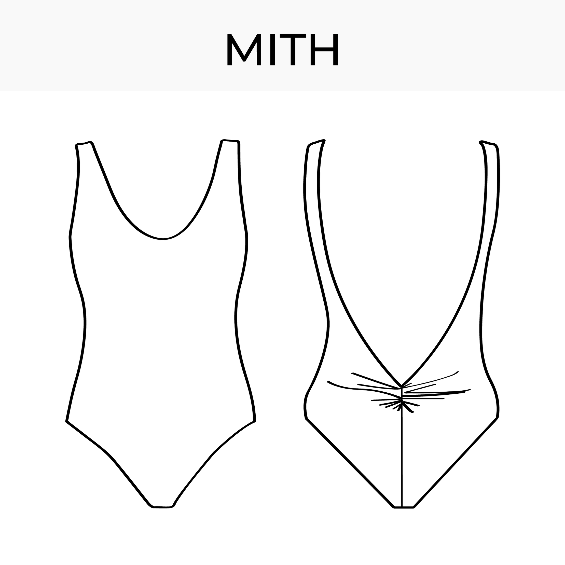 Swimsuit pattern Mith - DIY Swimsuit — Bikini Design Club