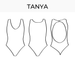 Swimsuit pattern Tanya
