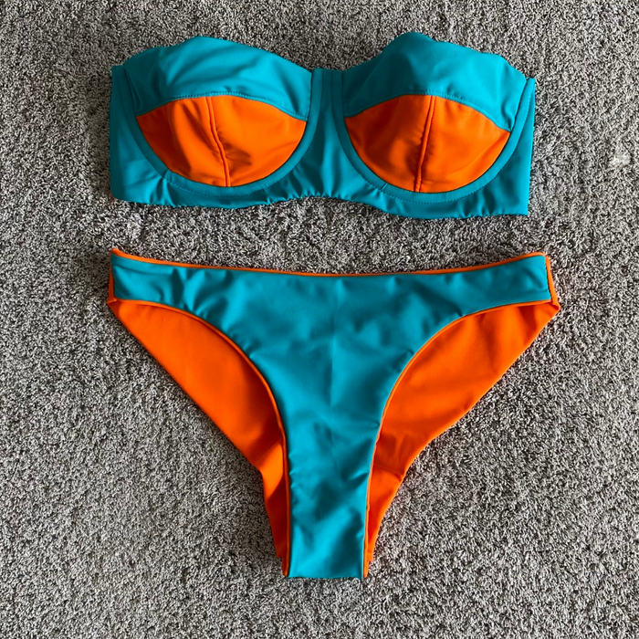 Underwire Bikini top and Bra pattern Snow Flake - TUTORIAL - DIY bikini -  Bikini Design Club